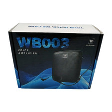 WinBridge WB003 Sprachverstärker Voice Amplifier tragbar inkl. Headset Mikro
