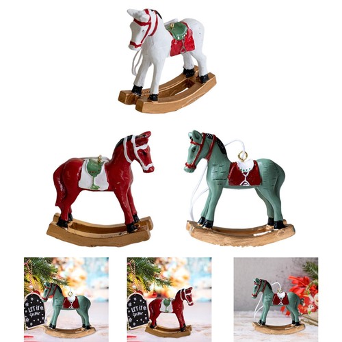 Weihnachten pferd statue tisch - pferd,