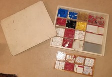 Lego aus den 1960 er ,Bauideen Buch Nr.:1 mit orginal Lego Sortierkiste
