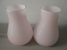 2x Ikea Design Vase Vasen Blumenvase Glas rosa  Wesslander Amsell Deko