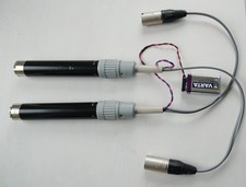 Mikrofon Paar M93 mit MV691 - P12 Speisung Neumann / Gefell DDR 