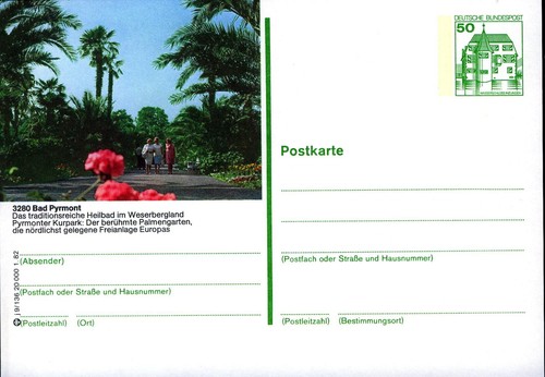 Bildpostkarte bad - (808),