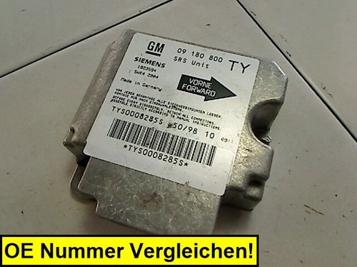 Airbagsteuergerät opel vectra - airbagsteuergerät,