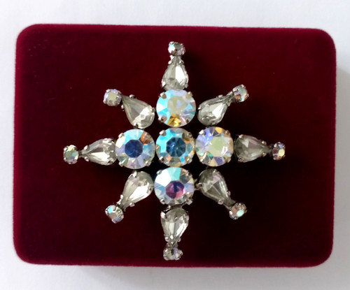 Brosche modeschmuck vintage - brosche,