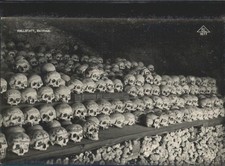 Hallstatt Austria Beinhaus Totenköpfe