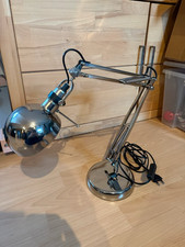 Ikea Forsa Schreibtischleuchte Lampe Nachttischlampe Chrom