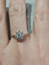 Ring 9 kt Gelbgold klare