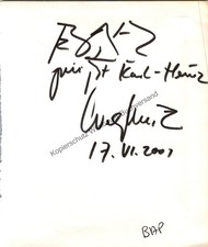 Original autogramm wolfgang - original,