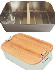 1100 ml Edelstahl Lunchbox XL