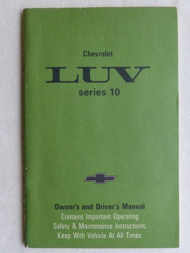 Chevrolet luv series - luv, 10