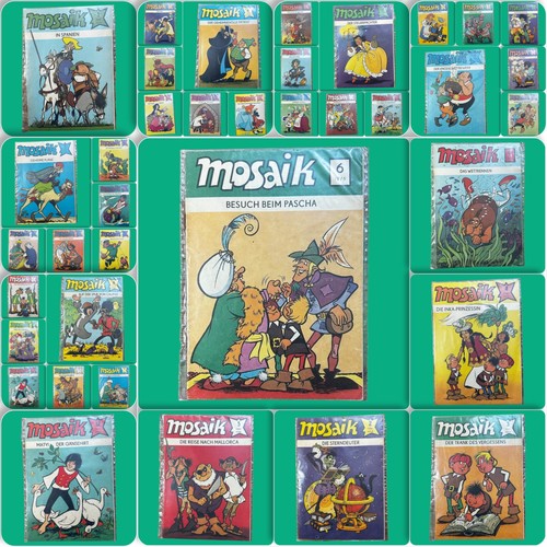 Mosaik abrafaxe ddr - mosaik,