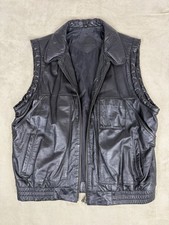 PRINCE LEDER KUTTE WESTE GILET