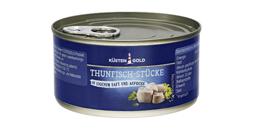 Küstengold thunfisch stücke - küstengold, thunfisch-stücke