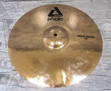 Paiste Alpha 16" Rock Crash Bronze Cymbal Drums Schlagzeug  •Made in Germany•