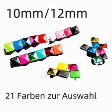 Pyramidenniete Ziernieten Metall Spikes Pyramiden Quadratische Klauen Nieten DIY