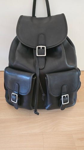 Bree lederrucksack schwarz - bree,