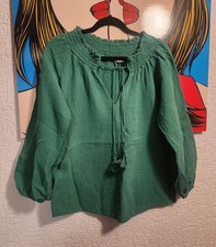 Oversize-Bluse aus luftigem