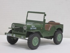 Willys Jeep MB US Army in olivgrün Box Ites Blech Länge 18 cm