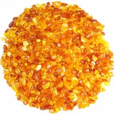 natürlicher Baltischer Bernstein poliert - Ø 5 - 10 mm  AA-Qualität Heilstein p