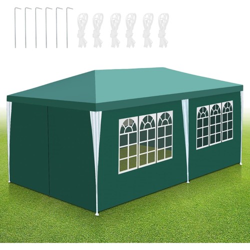 Partyzelt pavillon 3x6m - 3x6m, uv