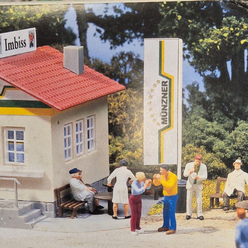 Auhagen 014 imbiss - h0/tt,