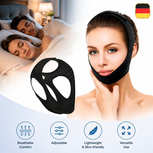 Anti schnarch kinnriemen - anti-schnarch,