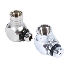 Atemregler-Schlauchadapter 360 Swivel 1. Stufe für Tauchzubehör