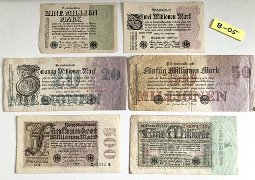 Satz banknoten geldscheine - satz,