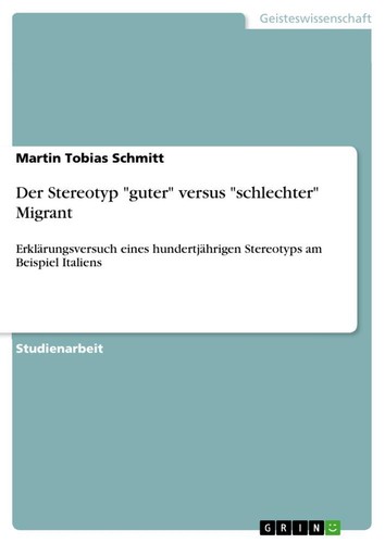 Der stereotyp guter versus - "guter",