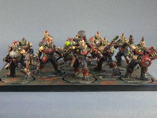 Necromunda goliath gang - goliath,