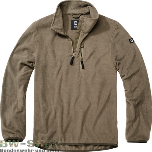 Brandit fleece troyer - troyer, bw