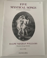 Five Mystical Songs by Ralph Vaughan Williams - Vocal Score Sheet Music  