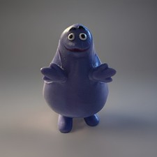 Grimace von McDonalds - Happy