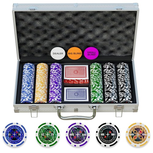 Poker set 300 - 300-teilig, chips