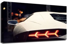 Weiß Lamborghini Aventador