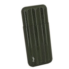 Zigarrenetui Carbon grün