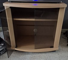 Phono Schrank mit Rollen