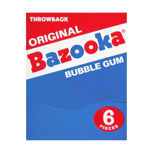 Bazooka original bubble gum - original,