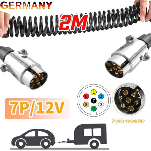 Spiralkabel polig - 7,