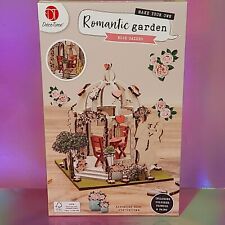 Deco Time ROMANTIC GARDEN DIY Miniatur Haus Garten - ROSE GAZEBO selber basteln