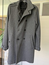 H& M Divided Herren Kurzmantel Gr. M Grau