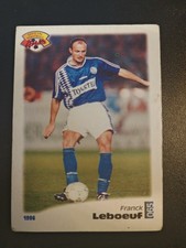 Panini Karte 1996 UNFP Franck Leboeuf Rc Strasbourg #65