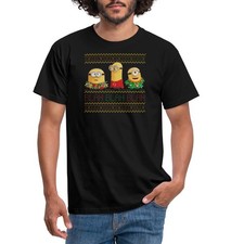 Minions Ugly X-Mas Blah Ugly Christmas Weihnachten Männer T-Shirt