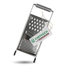 Chefkoch trifft Fackelmann Universalreibe – Käsereibe, Gemüsehobel, Reibe