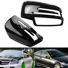 SPIEGELKAPPE SPIEGEL ABDECKUNG SCHWARZ FÜR Mercedes CLS C218 W221 C117 CLA X204