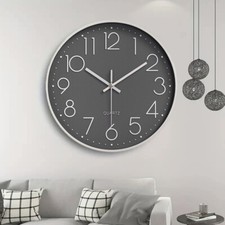 30cm Rund Wanduhr Quarz uhr