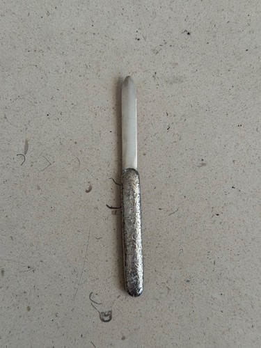 Antiker brieföffner silber - brieföffner,