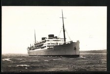 Fotografie M.S. Warwick Castle, Union-Castle Mail Steamship Co. Ltd. 