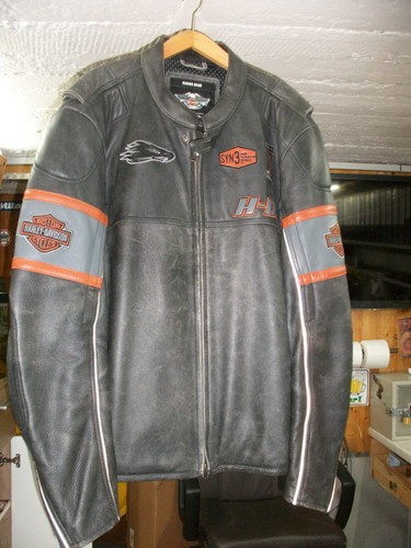 Lederjacke harley davidson xxl - lederjacke,