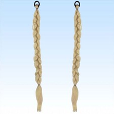 2 Zöpfe zum Anstecken BLOND